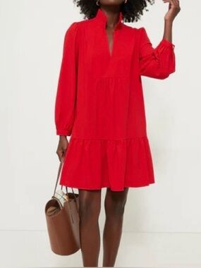 Tuckernuck NWT Red Crepe Palmerston Dress